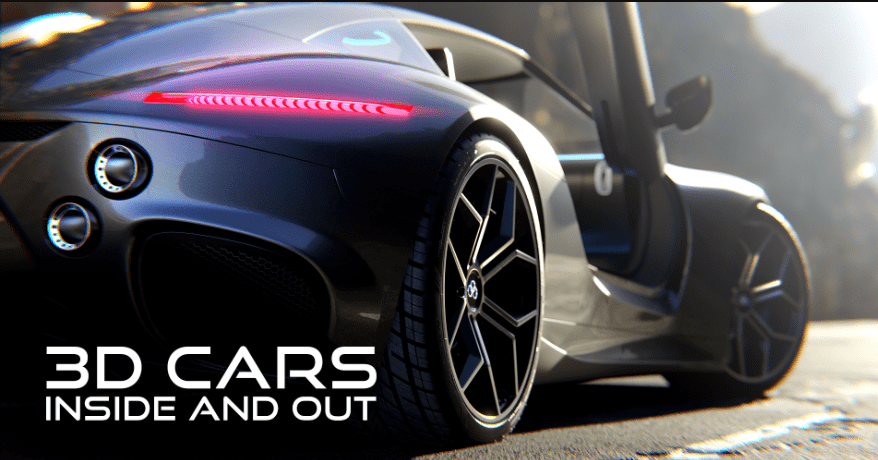 Blender – 3D Cars – Inside and Out by CGMasters
