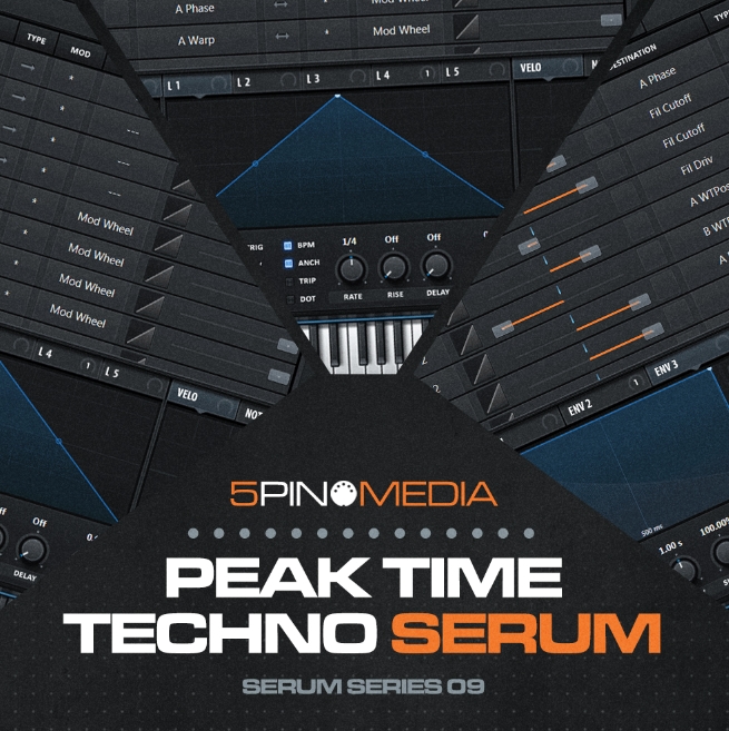 5Pin Media Peak Time Techno Serum