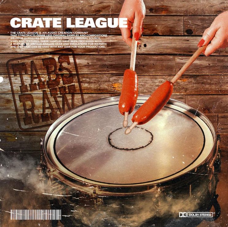 The Crate League Tabs Raw Drum Breaks