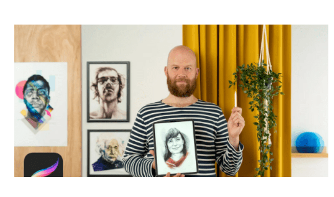 Domestika – Modern Portraiture with Procreate: Stylize Your Subject
