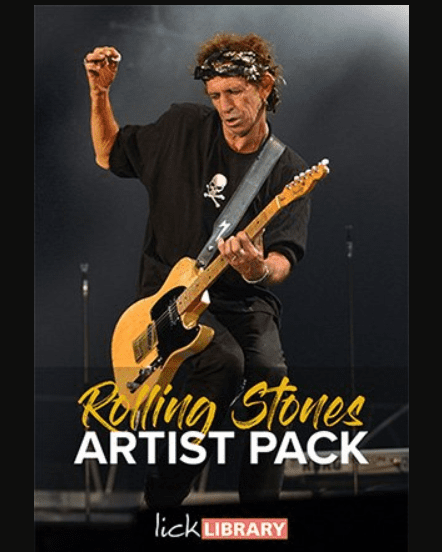 Lick Library – Rolling Stones Artist Pack