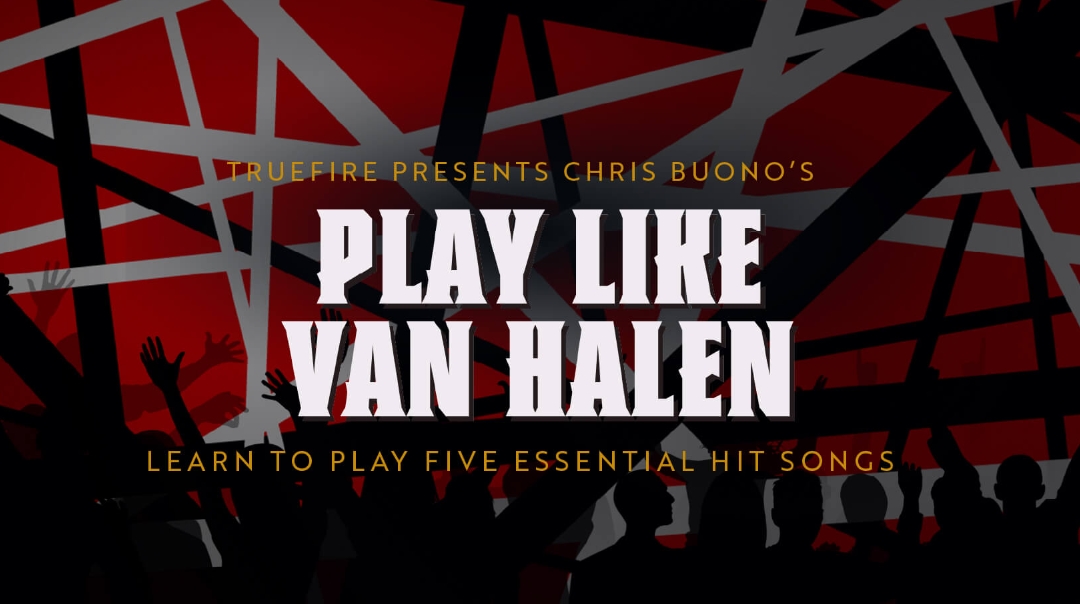 Truefire Chris Buono's Play Like Van Halen (SongPack)