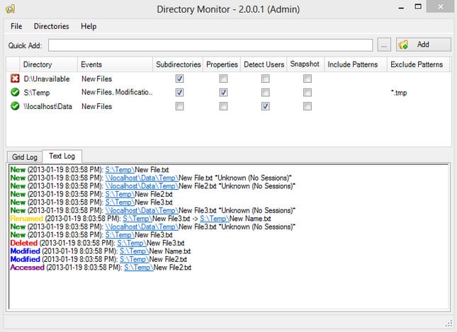 Directory Monitor Pro 2.12.1.3