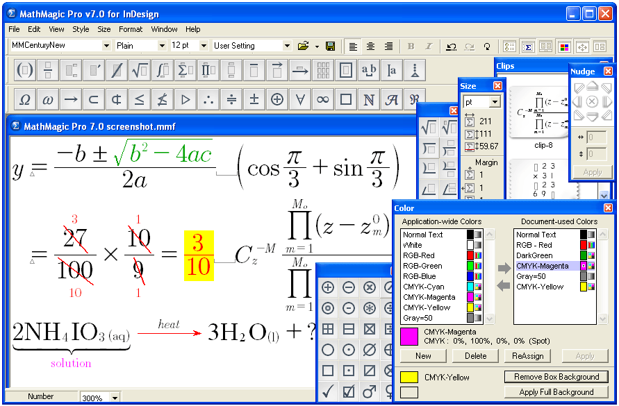 MathMagic Pro Edition for Adobe InDesign 8.4.0.29