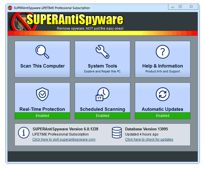 SuperAntiSpyware professional 6 crack download