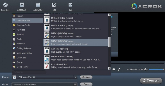 Acrok Video Converter Ultimate 6.1 crack download