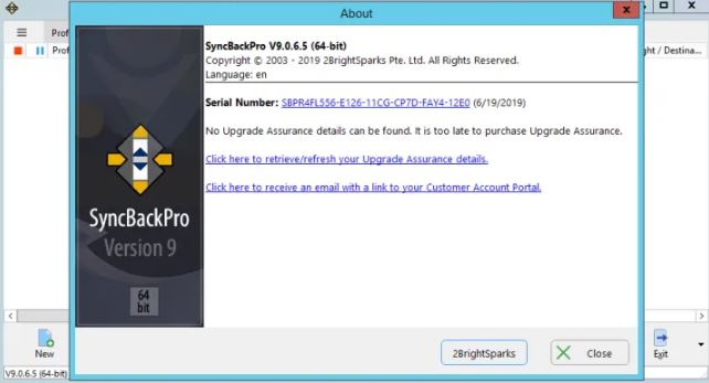 2BrightSparks SyncBackPro 9 free download