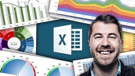 Udemy - Microsoft Excel - Data Visualization، Excel Charts & Graphs