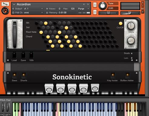 Sonokinetic – Accordion (KONTAKT) Free Download