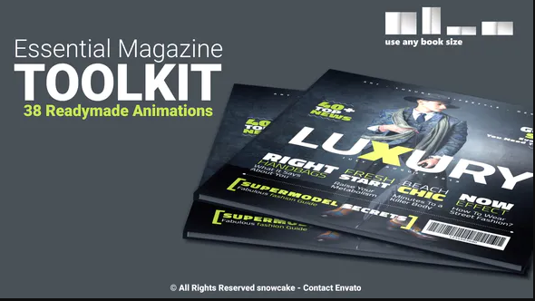 Videohive Essential Magazine Toolkit Free Download