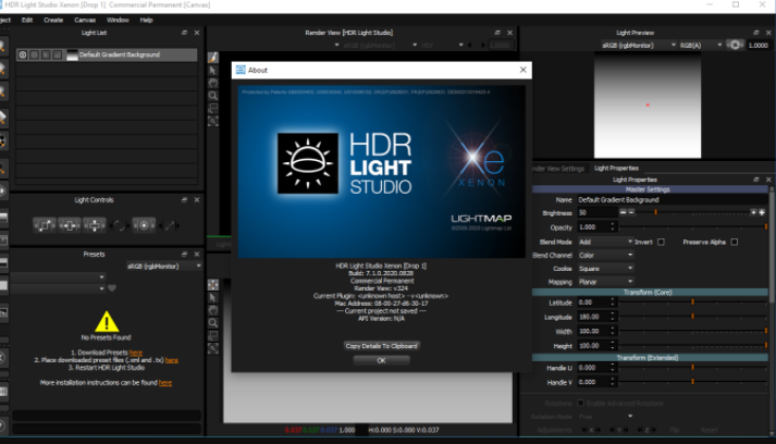 Lightmap HDR Light Studio Xenon 7