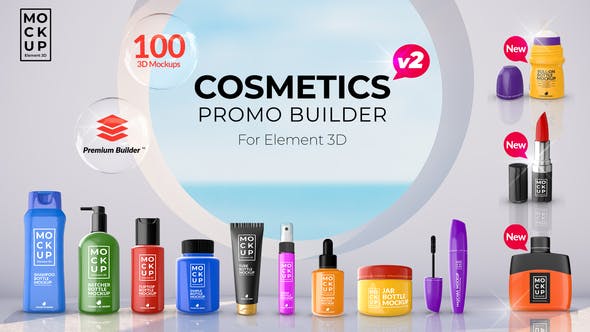 Videohive Cosmetics Promo Builder V2 27750938