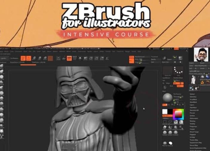 3DConceptArtist ZBrush for illustrators INTENSIVE COURSE