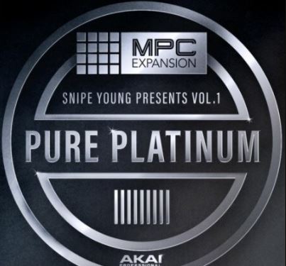 AKAI MPC Software Expansion Snipe Young Presents Vol.1 Pure Platinium [MPC]