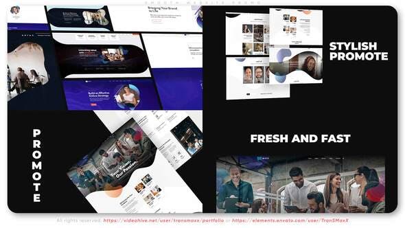 Videohive Smooth Website Promo 33749525 Free Download