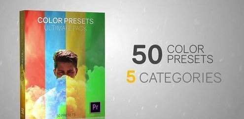 50 Color Presets Ultimate Pack for Adobe Premiere Pro