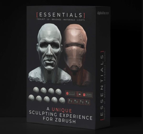 Digital Clay - The Essentials Toolkit v1.2 for Zbrush