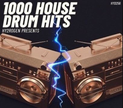 HY2ROGEN 1000 House Drum Hits [MULTiFORMAT]