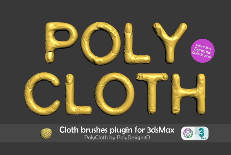 PolyCloth v2.02 for 3ds max 2016-2022