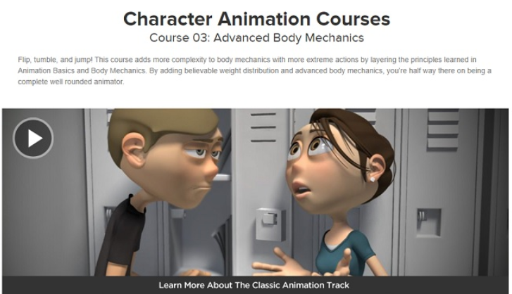 Animation Mentor – Course 03 – Advanced Body