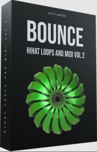 Cymatics Bounce Vol.2 Hi hat loops & MIDI [WAV, MiDi]