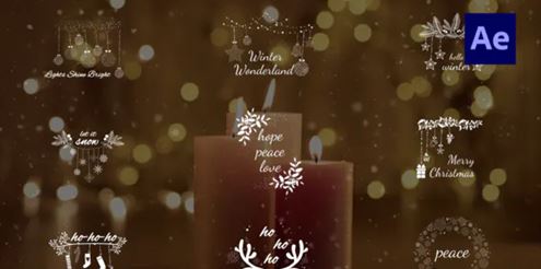 Videohive Christmas Titles 34612833
