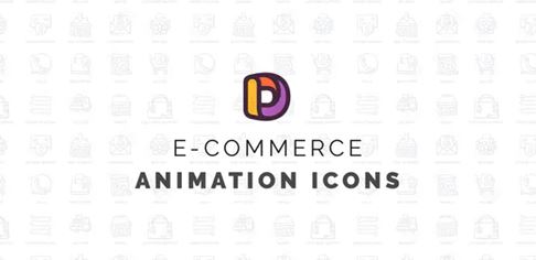 Videohive E-сommerce Animation Icons 34760146