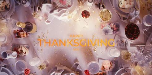 Videohive Happy Thanksgiving day Intro Opener 34772865