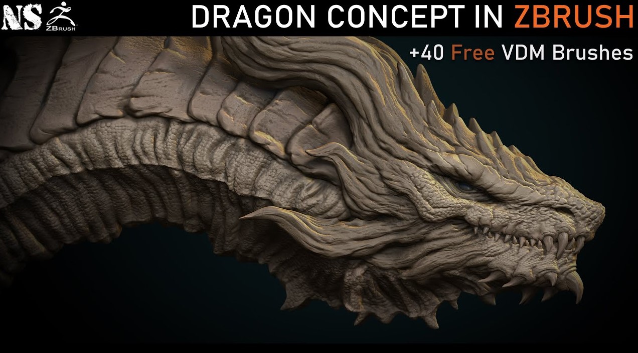 Artstation - Dragon Concept in Zbrush