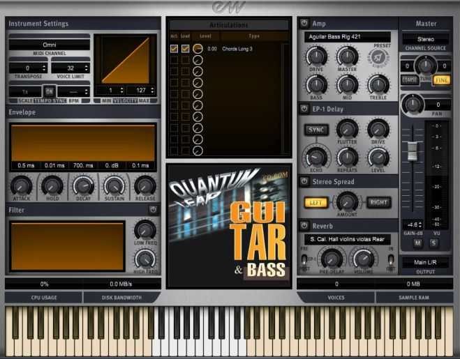 East West 25th Anniversary Collection Guitar and Bass v1.0.0 [WiN]