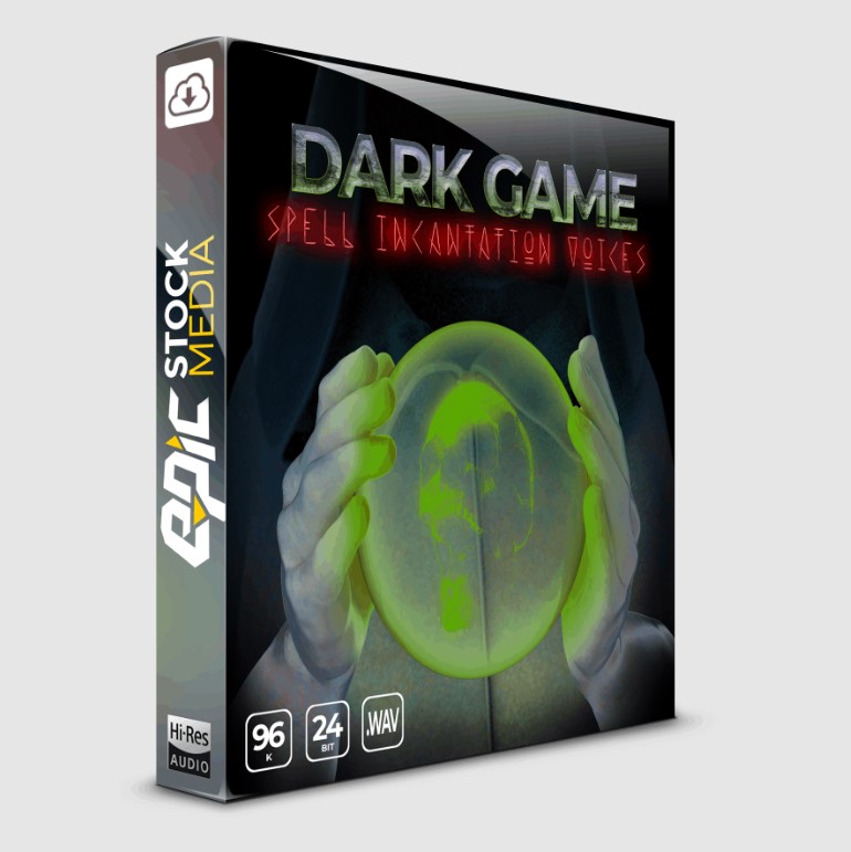 Epic Stock Media Dark Game Spell Incantation Voices [WAV] (Premium)