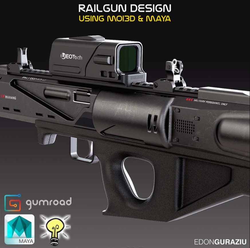 Gumroad – Railgun Design with Edon Guraziu (Premium)