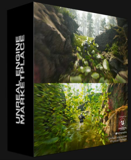UNREAL ENGINE MARKETPLACE – UIPF – UNIFIED INTERACTIVE PHYSICAL FOLIAGE