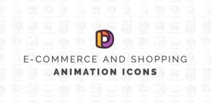 Videohive E-Commerce & Shopping Animation Icons 34463745