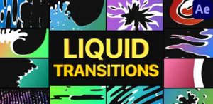 Videohive Fresh Liquid Transitions After Effects 34519922