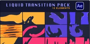 Videohive Liquid Transition Pack After Effects 34446481