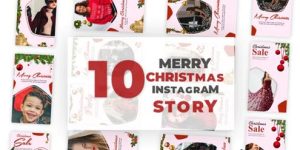 Videohive Merry Christmas Instagram Story 34529972