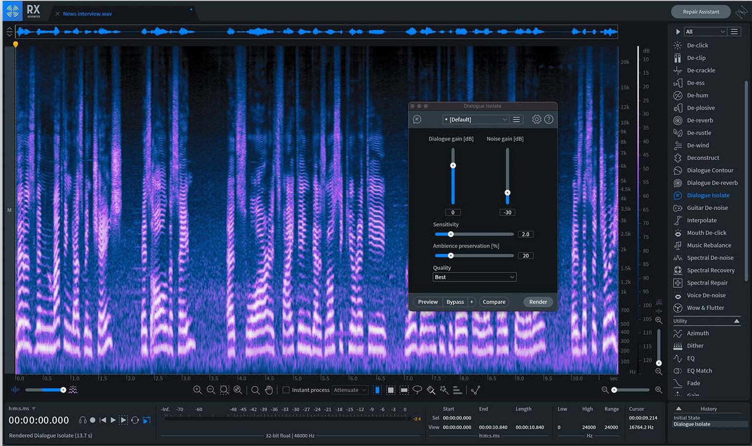 iZotope RX 9 Audio Editor Advanced