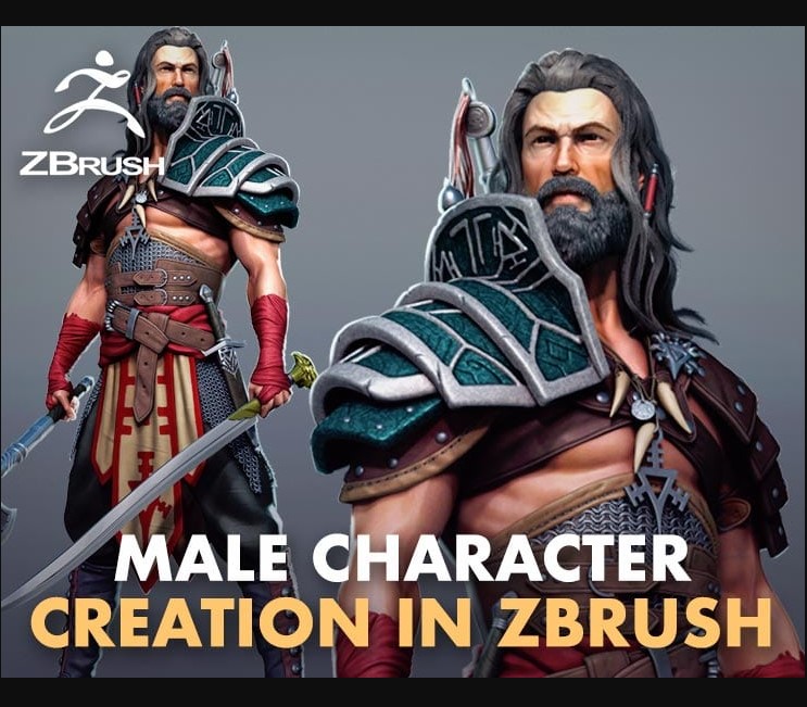 Male Character Creation in Zbrush | Intermediate