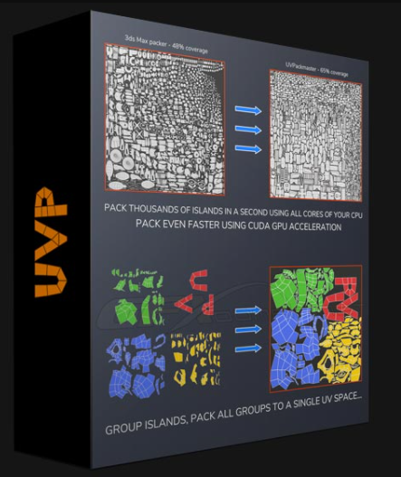 UVPACKMASTER FOR 3DS MAX 2019-2022 V2.5.3 WIN X64