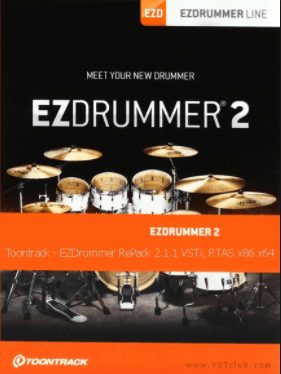Toontrack EZdrummer 2 v2.1.8  Free Download (Win & Mac