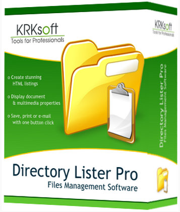 Directory Lister Pro 2.17.0.290 Enterprise Edition Free