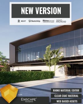 Enscape3D 3.0.2.45914 for Revit SketchUp Rhino ArchiCAD Free Download 2021