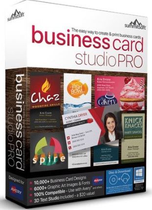 Summitsoft Business Card Studio Pro 6.0.4 Free Download
