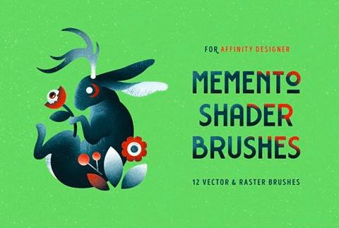 Memento Shader Brushes for Affinity Designer Free Download