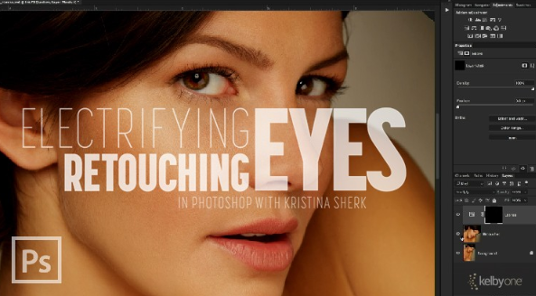 Electrifying Eyes – Retouching Eyes in Photoshop