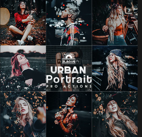 GraphicRiver – Urban Portrait Photoshop Actions 27473122 Free Download