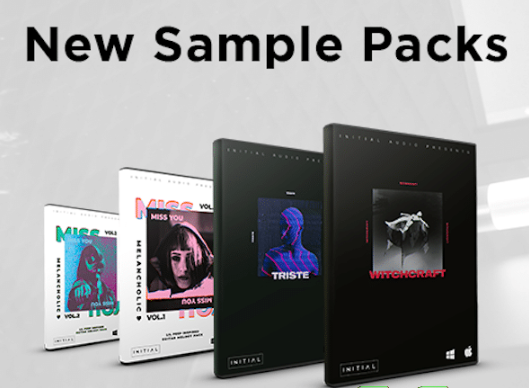 Initial Audio 4 New Sample Packs (premium)