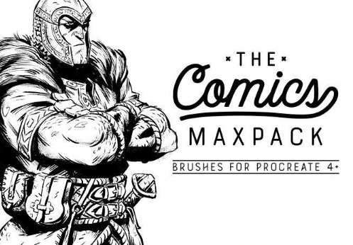 The Comics MaxPack – Brushes for Procreate Free Download (Premium)