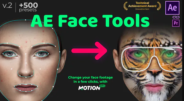 Videohive AE Face Tools V2 Free Download (Premium)
